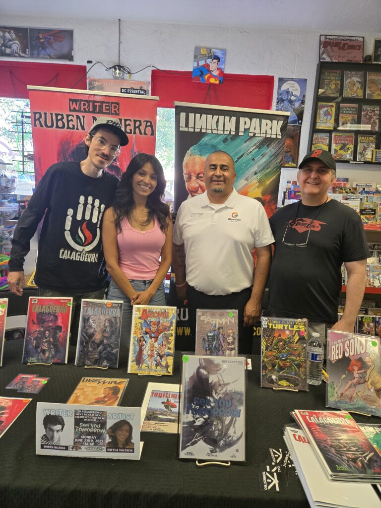 623 day at drawn to comics store