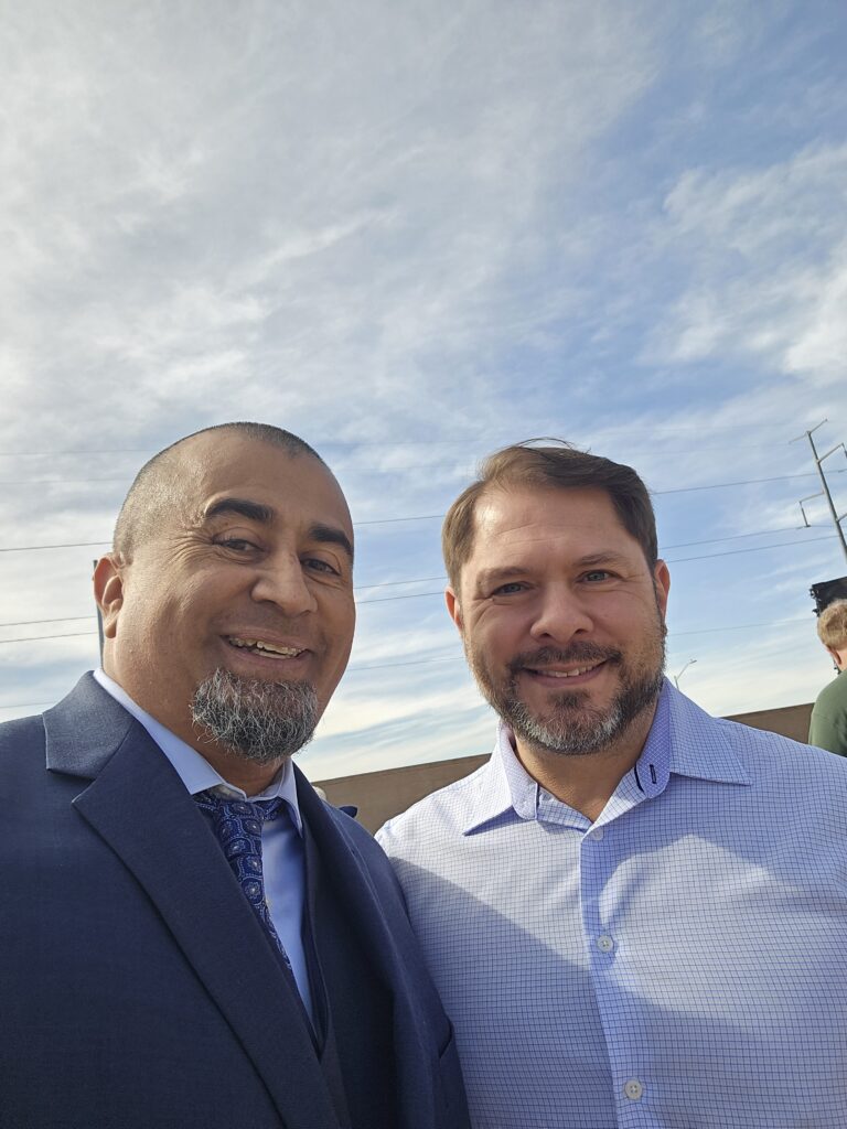 senator gallego at veterans event